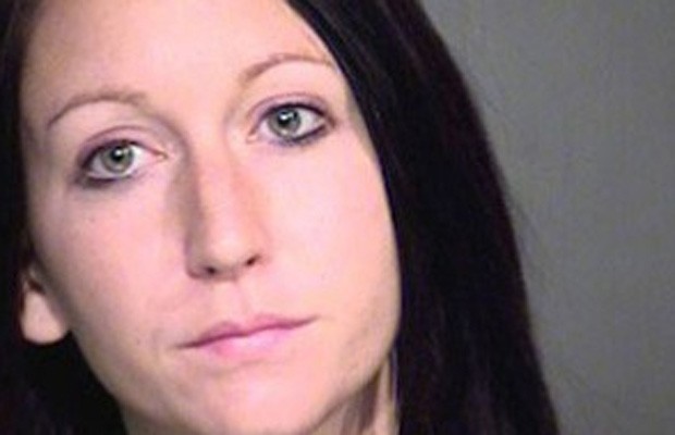 Ashley Marie Prenovost fez quebra-quebra após namorado se recusar a fazer sexo com ela  (Foto: Divulgação/Maricopa County Sheriff's Office)