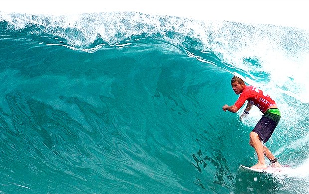 surfe John John Florence no Rio Pro (Foto: AP)