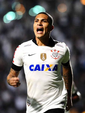 Guerrero gol Corinthians (Foto: Marcos Ribolli / Globoesporte.com)