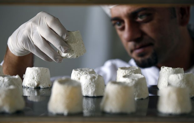Queijo de leite de burra é considerado o mais caro do mundo. (Foto: Marko Djurica/Reuters)