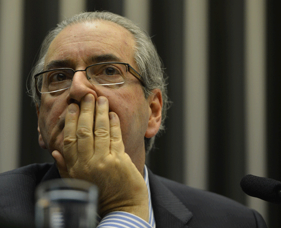 Eduardo Cunha no plenário da Câmara (Foto: Valter Campanato/Agência Brasil)