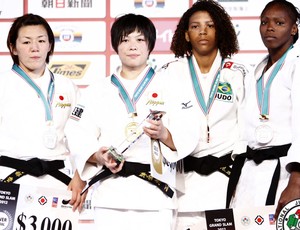 Rafaela Silva, bronze no Grand Slam de Tóquio de judô (Foto: Divulgação / INTJUDO)