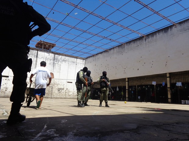 Casa de Custódia de Teresina (Foto: Divulgação/ Sinpoljuspi)