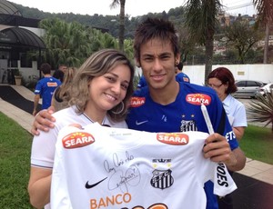 Neymar e Katia (Foto: Divulgação)