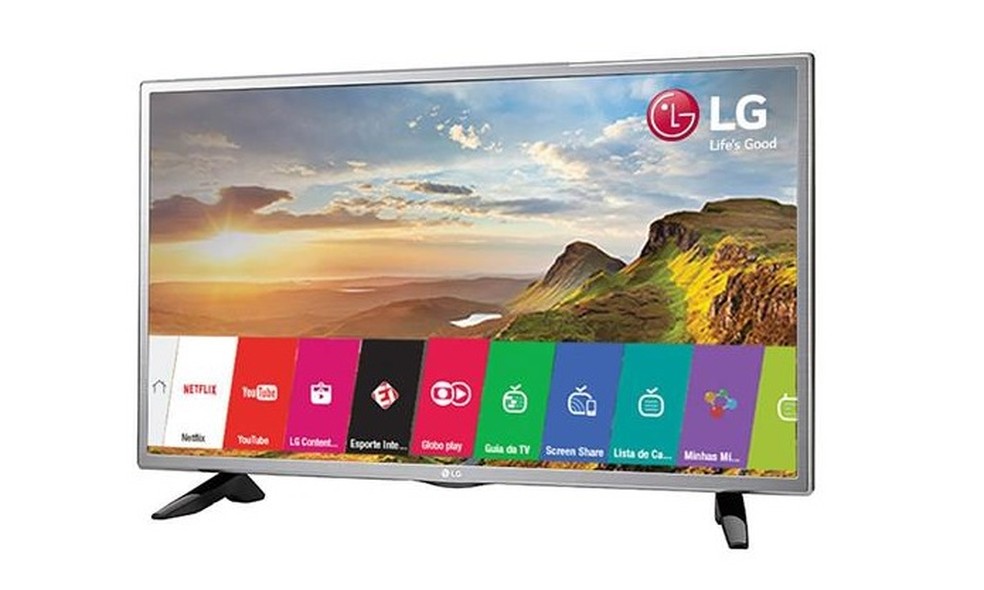 Smart TV de 32 polegadas é opção para quem quer ver filmes e séries na tela grande (Foto: Divulgação/LG)