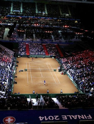 tenis frança suiça copa davis final (Foto: Reuters)