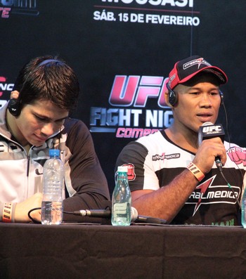 Erick Silva; Ronaldo Jacaré; Lyoto Machida; UFC MMA (Foto: Rodrigo Malinverni)