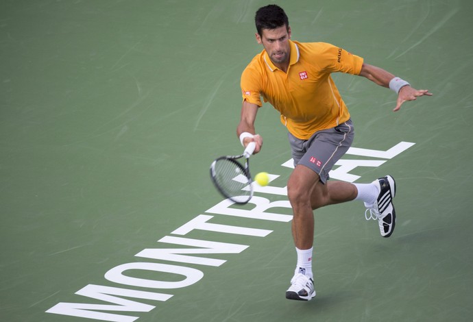 Novak Djokovic x Thomaz Bellucci Masters 1.000 Montreal tenis (Foto: AP)