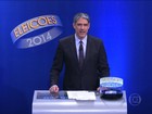 Debate realizado pela TV Globo reúne sete candidatos à Presidência