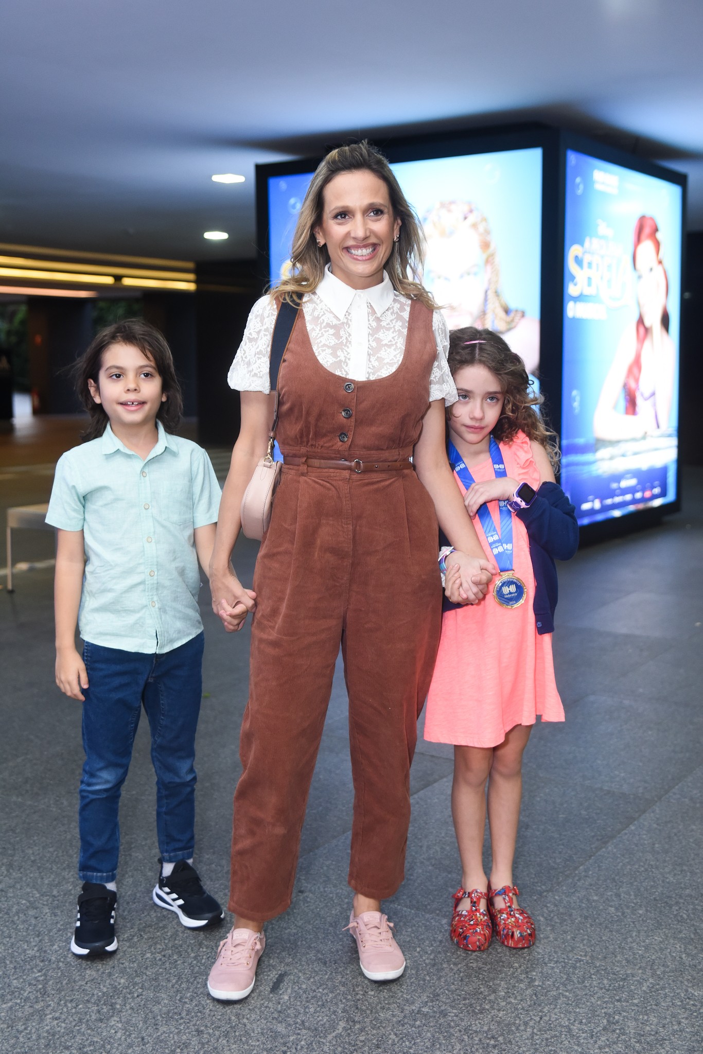 Luísa Mell com os filhos (Foto: Leo Franco/AgNews)