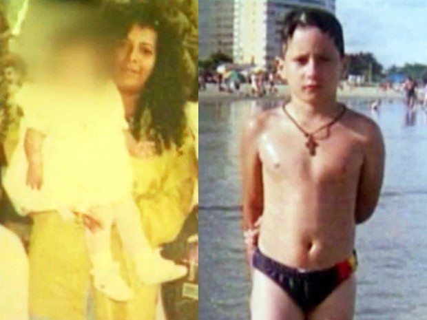 Mãe e filho foram mortos em 2005; filha presenciou o crime em Peruíbe, SP (Foto: Reprodução/TV Tribuna)