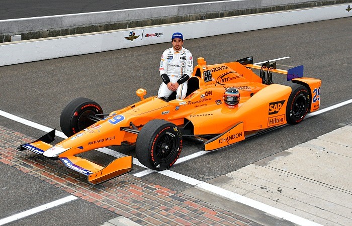 Fernando Alonso nas 500 Milhas de Indianápolis