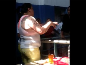 Presa que coordenou a festa em presídio feminino da Zona Norte de SP será transferida (Foto: Reprodução/TV Globo)