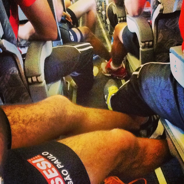 Lucão viagem de avião (Foto: Reprodução Instagram)