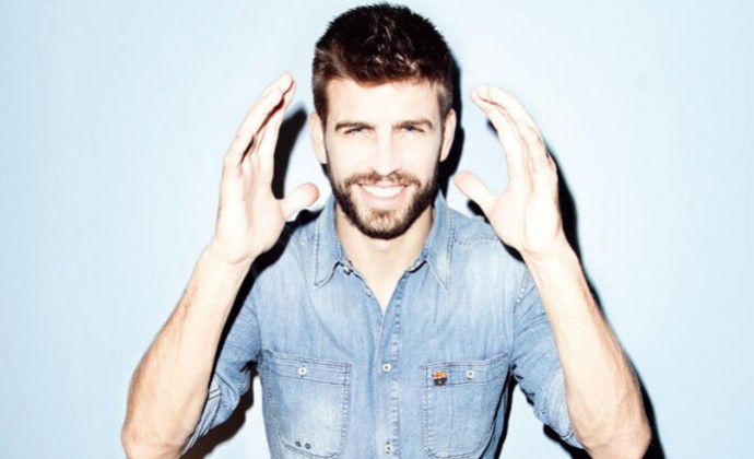 Pique campanha GQ (Foto: Reprodução)