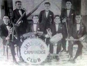 banda de jazz do campinense (Foto: Acervo / Blog Recordações Históricas de Campina Grande)