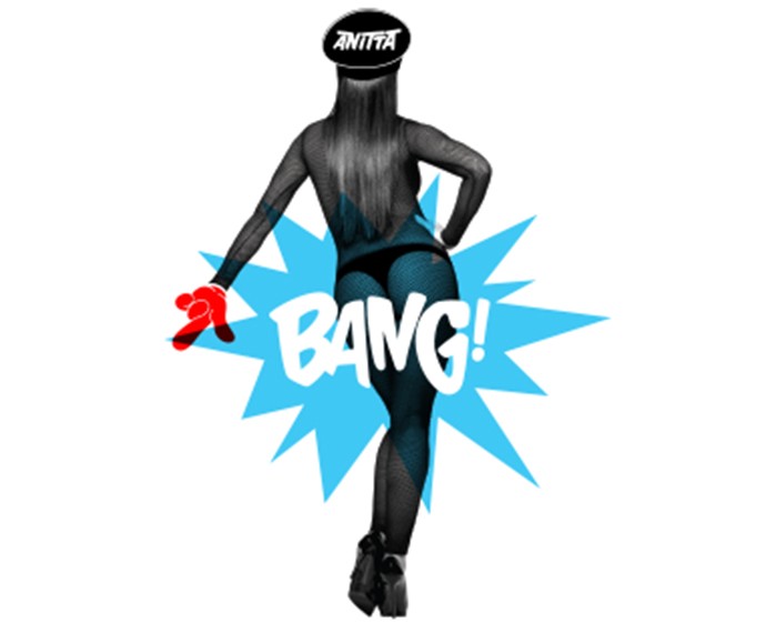 Anitta fez lançamento especial para o clip de Bang (Foto: Divulgação)