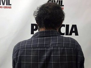 Suspeito de roubo a multinacional em Juiz de Fora (Foto: Assessoria Polícia Civil/Divulgação)