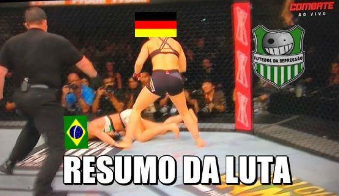 Meme Ronda Rousey x Bethe Correia