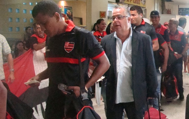 Embarque Flamengo-PI (Foto: Wenner Tito)