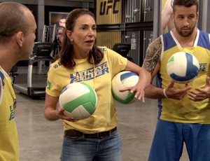 Isabel no treino do TUF Brasil 3 (Foto: Reprodução)