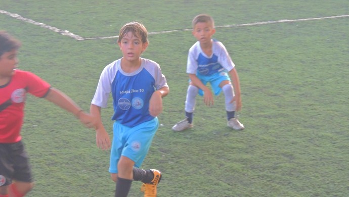 De futuro, Amapaense de 9 anos vem se destacando na base do Vasco (Foto: Arquivo Pessoal/Edinoelson Careca)