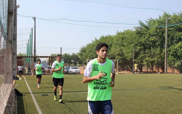 Jiuliano Salim quando jogou pelo Santos Porto Velho (Foto: Shara Alencar)