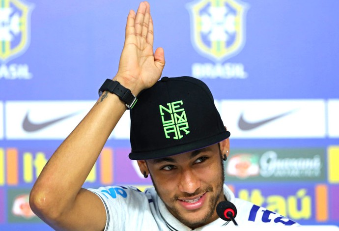 Neymar Coletiva Brasil (Foto: Heuler Andrey / Mowa Press)