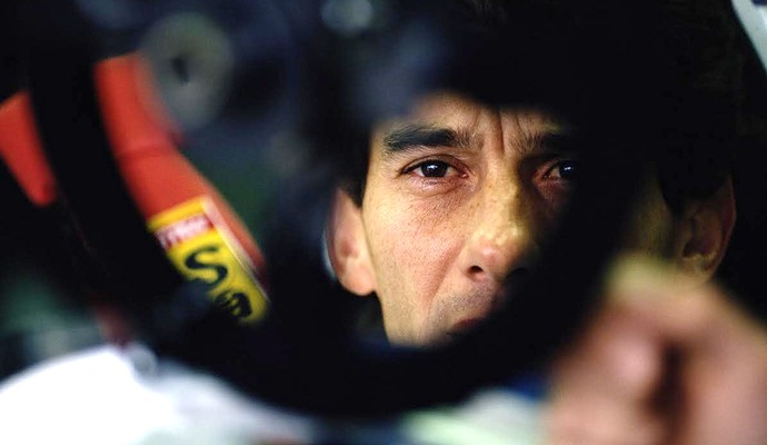 Ayrton Senna antes do GP San Marino Fórmula 1 (Foto: Getty Images)