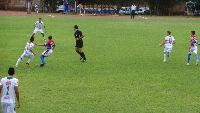 Guaraí em jogo contra o Tocantins na quinta rodada do Tocantinense (Foto: Divulgação/TV Lobão)