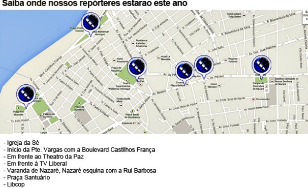 Repórteres TV Liberal Círio  (Foto: Nathiel Moraes )