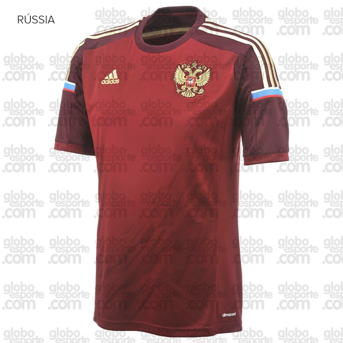 camisa Rússia Copa do Mundo