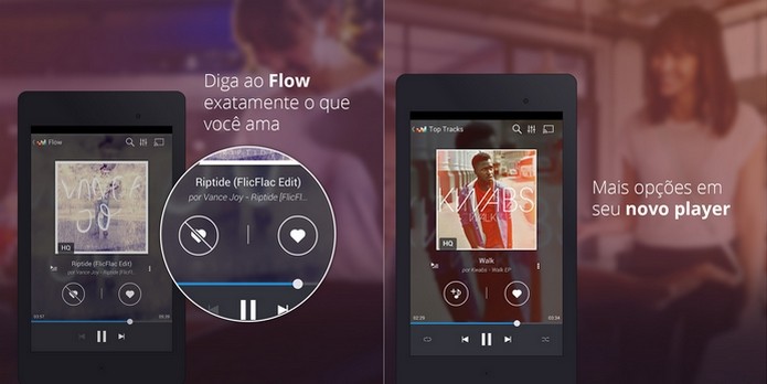 Deezer ganha nova interface para Android e destaca Flow (Foto: Divulgação)