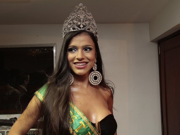 Raica Oliveira, candidata de São Paulo, vencedora do Miss Transsex Brasil 2013 (Foto: Isac Luz/ EGO)