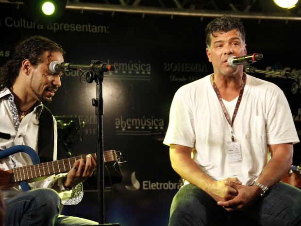 Maurício Mattar canta em evento em Canela, Rio Grande do Sul (Foto: Graça Paes/ Foto Rio News)