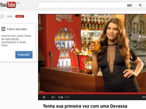  Alinne Moraes será a garota-propaganda da Devassa (Foto: Reprodução)