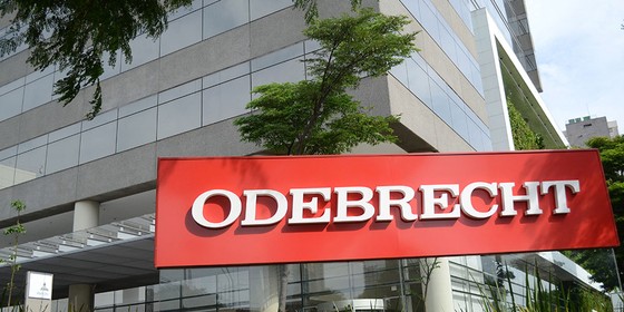 Empresa Odebrecht, em São Paulo (Foto: Bruno Cotrim / Frame / Ag. O Globo)