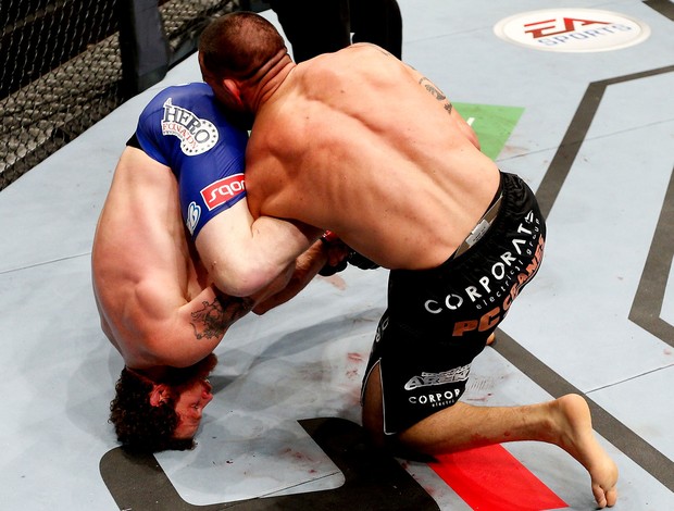UFC James Te Huna Nate Marquardt (Foto: Agência Getty Images)