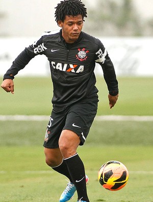 Romarinho treino Corinthians (Foto: Daniel Augusto Jr. / Ag. Corinthians)