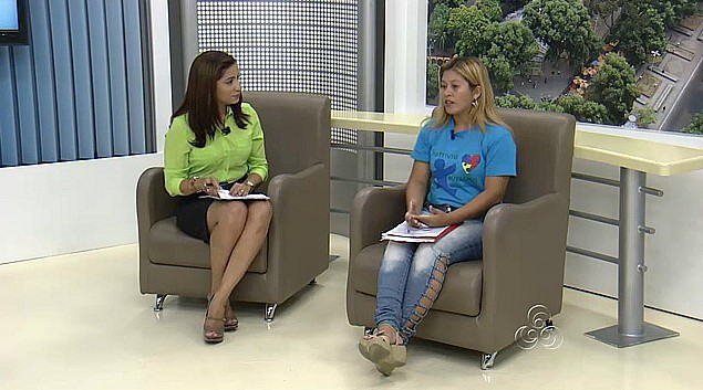 Pedagoga fala sobre altismo no Amazônia TV (Foto: Amazônia TV)