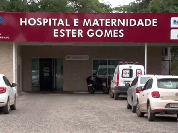 Hospital e Maternidade Ester Gomes, em Itabuna, na Bahia (Foto: Divulgação / TV Santa Cruz)