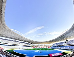 estádio Engenhão treino (Foto: Ivo Gonzalez / Agencia O Globo)
