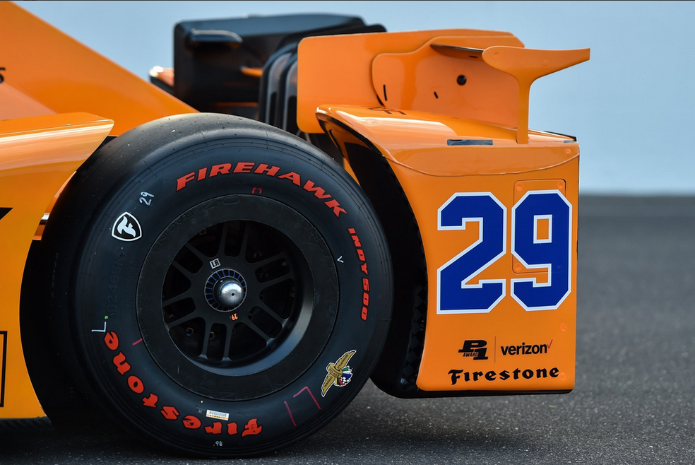McLarenHondaAndretti Indy 500 (Foto: Reprodução)