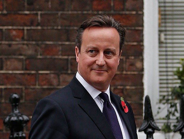 O premiê britânico, David Cameron, em foto desta terça-feira (10) (Foto: Adrian Dennis/AFP)