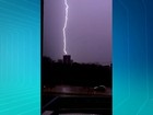 Cerca de 300 raios são registrados durante tempestade em Palmas
