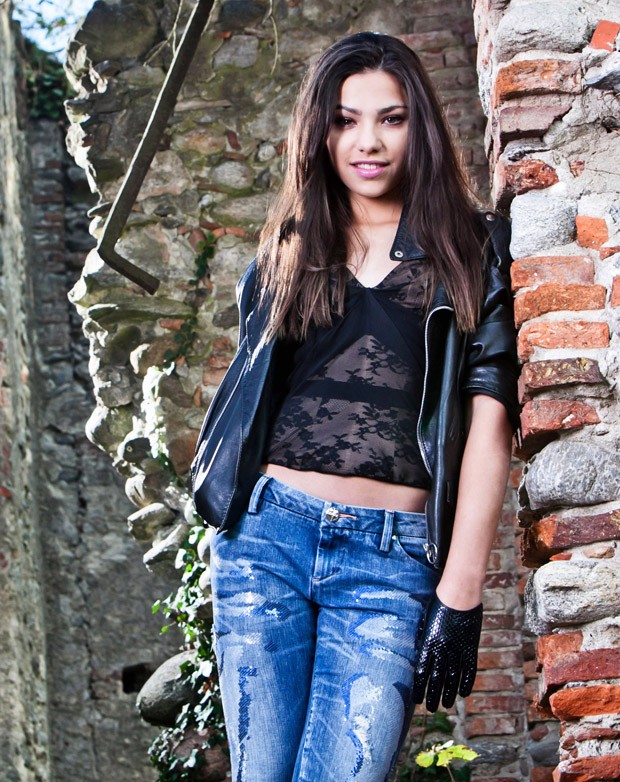 Victoria filha de Lúcio começa carreira de modelo (Foto: Arquivo Pessoal)