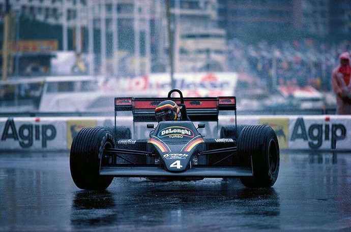 Assim como Ayrton Senna, Stefan Bellof impressionou a F-1 no GP de Mônaco de 1984 (Foto: Reprodução / Twitter)