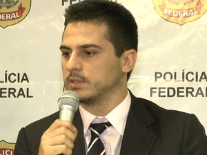 Delegado da PF, Ronildo Lajes (Foto: Reprodução / TV Mirante)