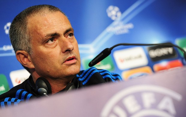 Mourinho - coletiva do Real (Foto: Ag. AFP)