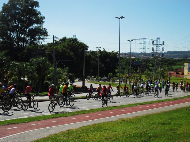 Pedala Sorocaba reuniu mais de 6 mil ciclistas (Foto: Divulgação/Mário Chaves)